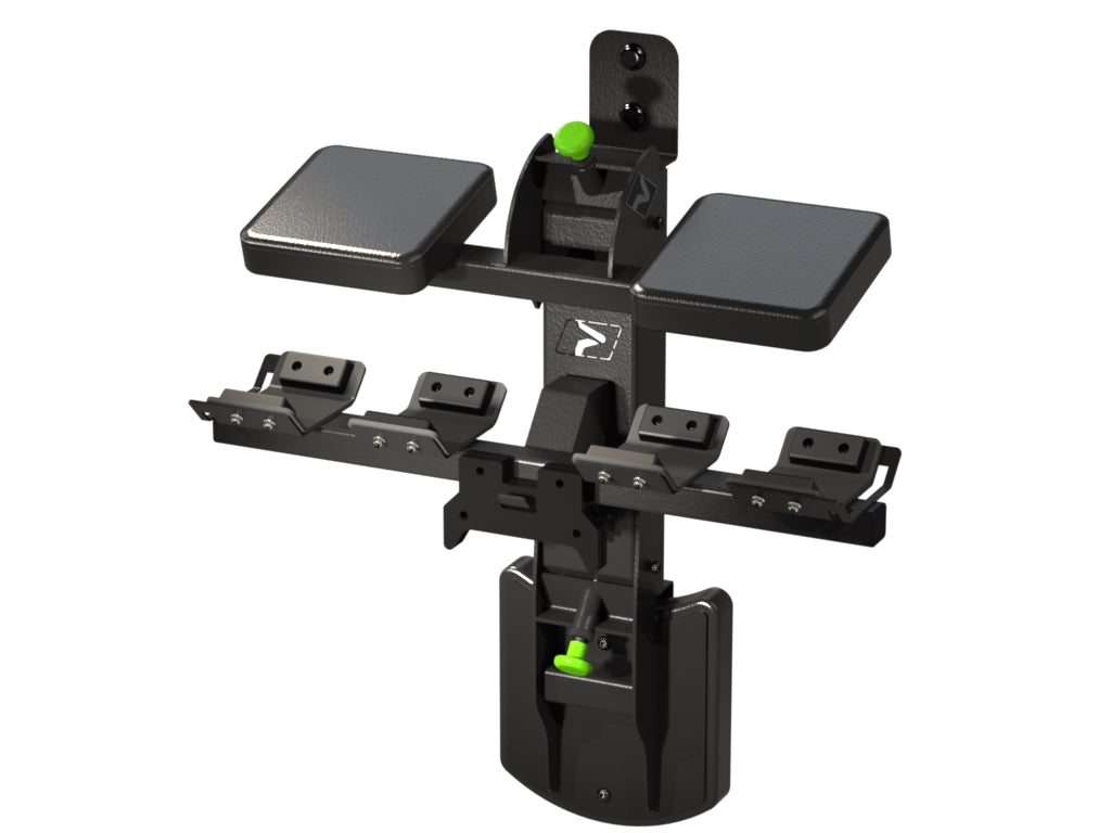 WALL MOUNT | BENCH ATTACHMENTS | Back Extension Pad, Preacher Curl Pad, 45 Dumbbell Cradle, Leg Curl Pad, Leg Ext Seat