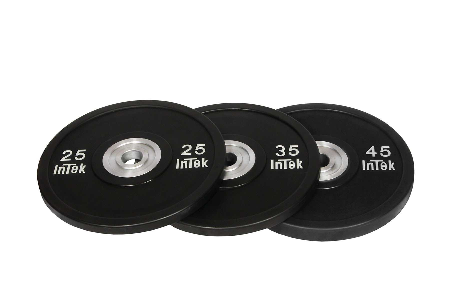 INTEK | Urethane Olympic Training Bumpers | Black