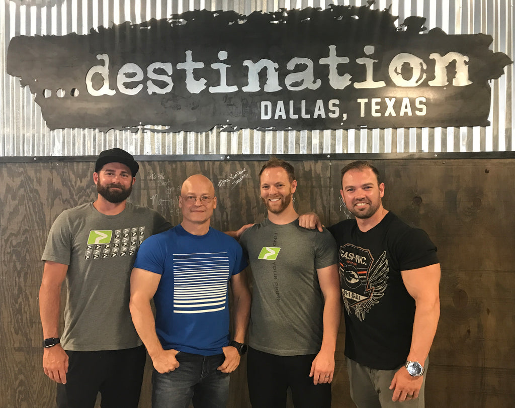 PRIME Visits ...Destination Dallas, TEXAS - Extreme Quad Workout Ensues