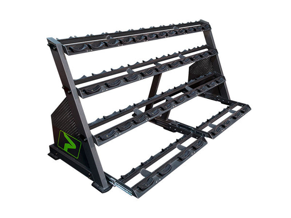 4-TIER DUMBBELL RACK - PRIME Fitness USA