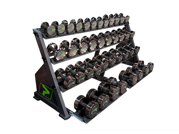 4-TIER DUMBBELL RACK - PRIME Fitness USA