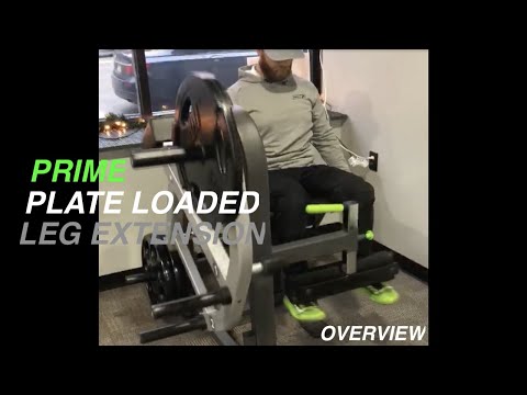 PLATE LOADED  Leg Extension - PRIME Fitness USA